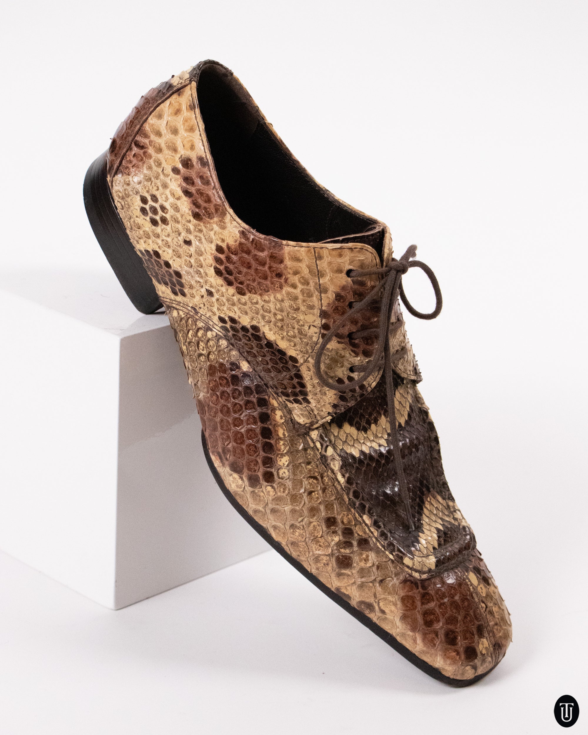 80's Patrick Cox Leather Oxford Loafers 41