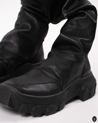 00's Rick Owens Leather Boots 41