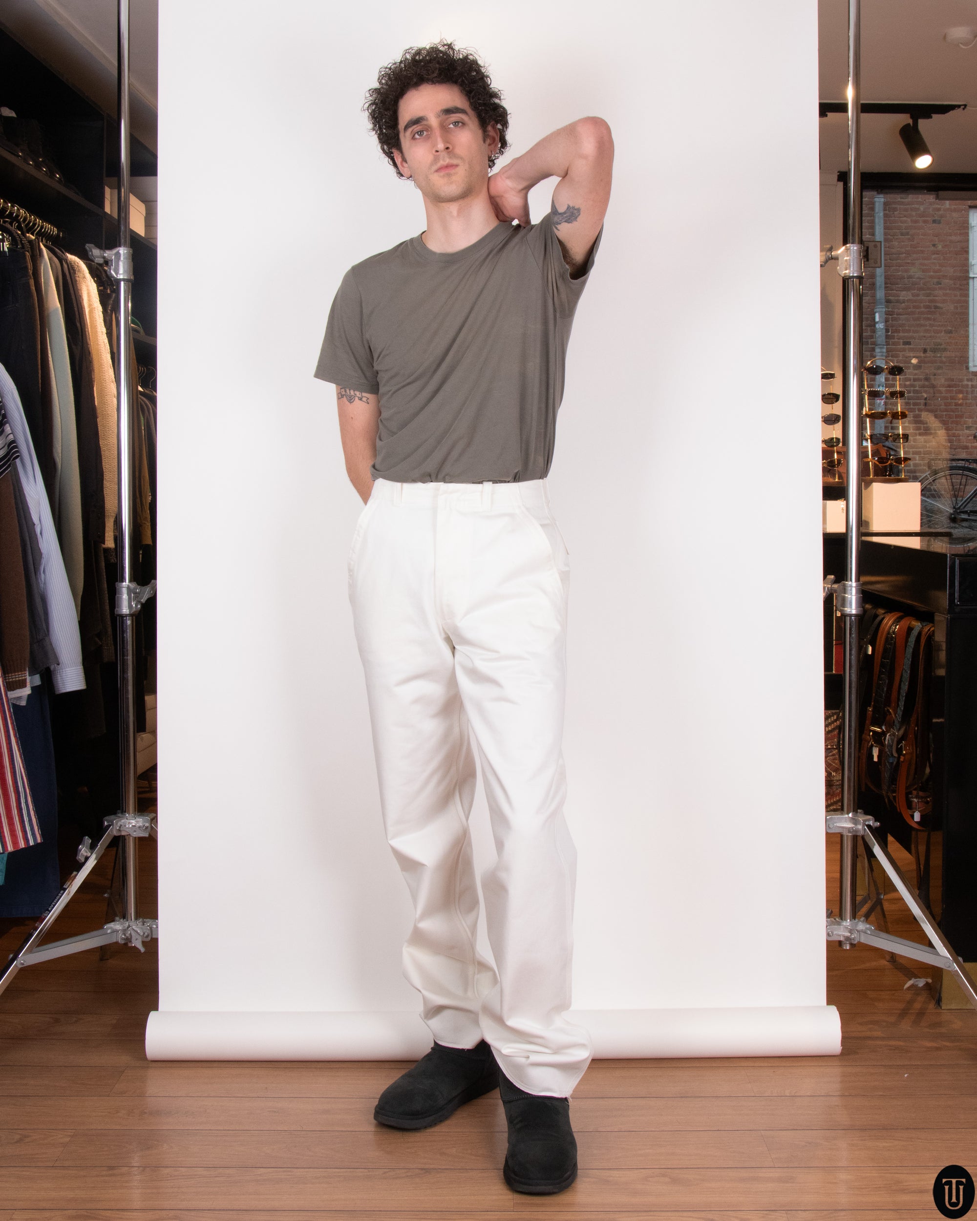 70s CP Company High Waist Work Pants M