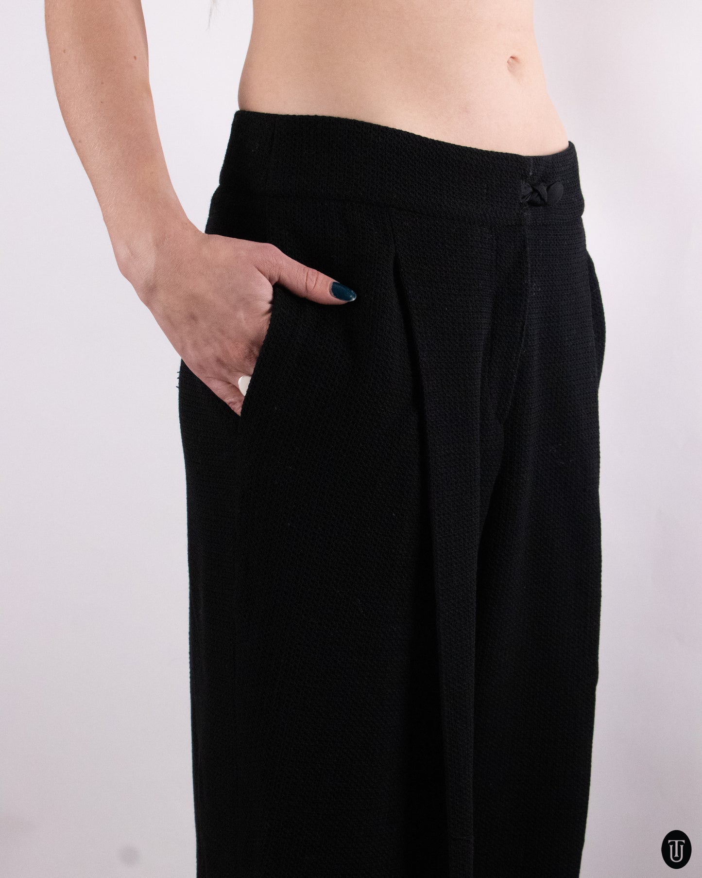 00's Armani Wool-blend Trousers M