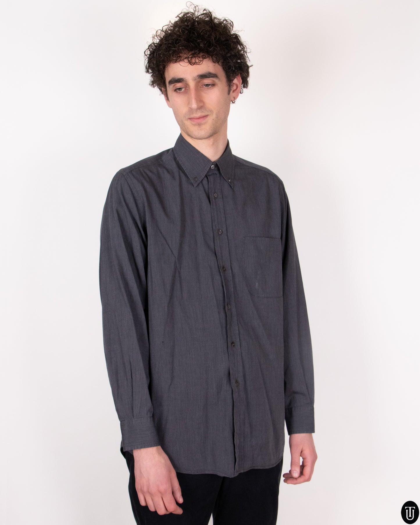 90s Valentino Cotton Shirt L