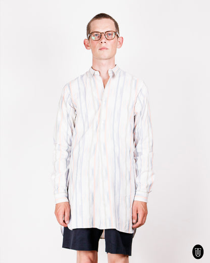 00's Missoni Striped Cotton Pullover Shirt S