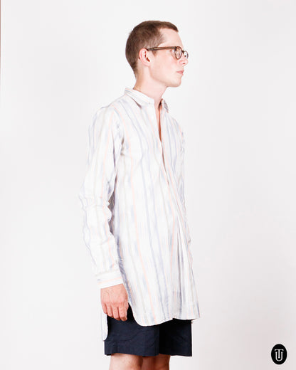 00's Missoni Striped Cotton Pullover Shirt S