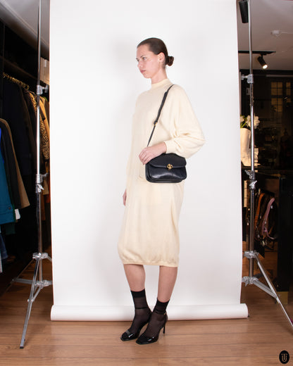 80's Cashmere Knit Dress S