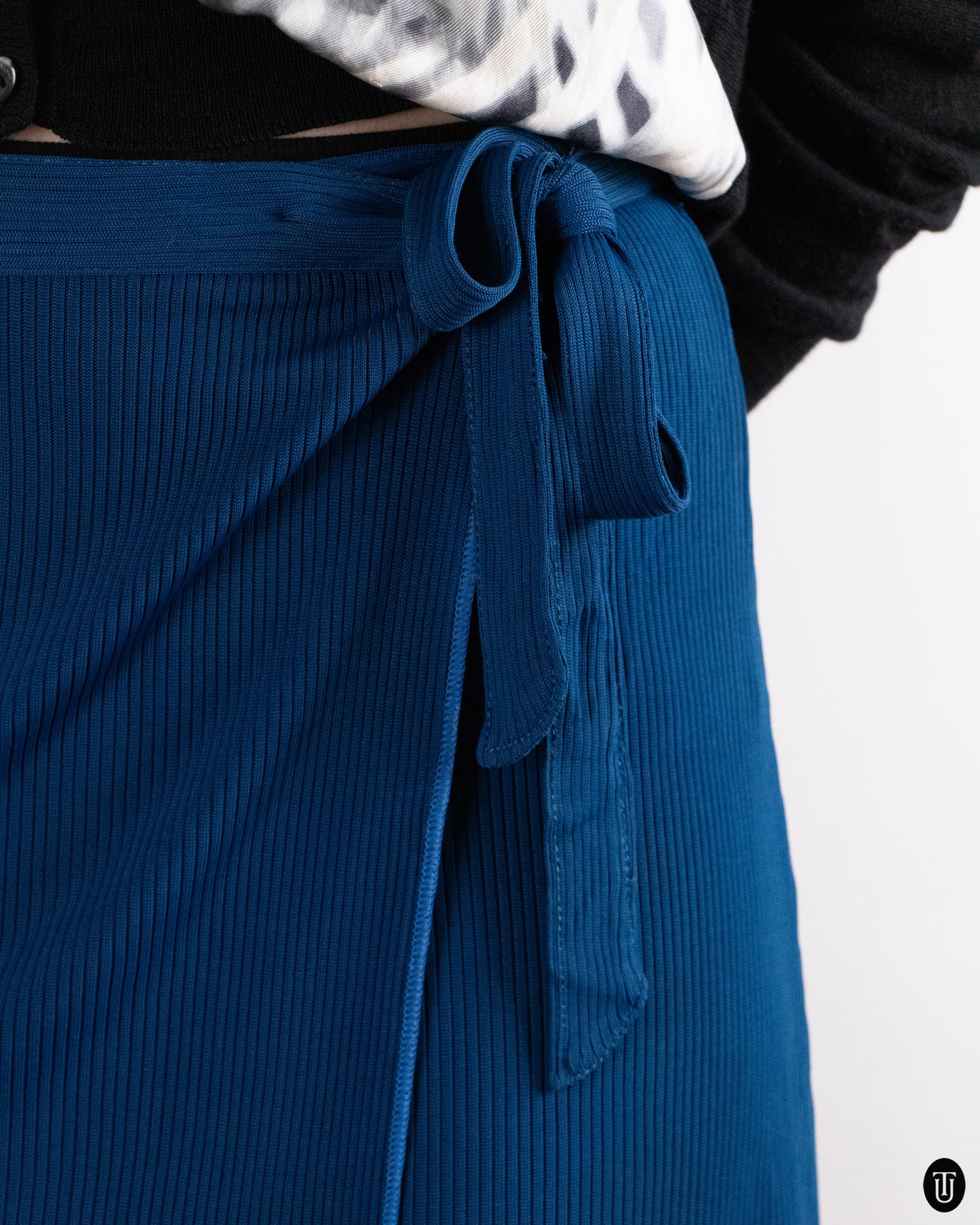 80's Missoni Knit Wrap Skirt M