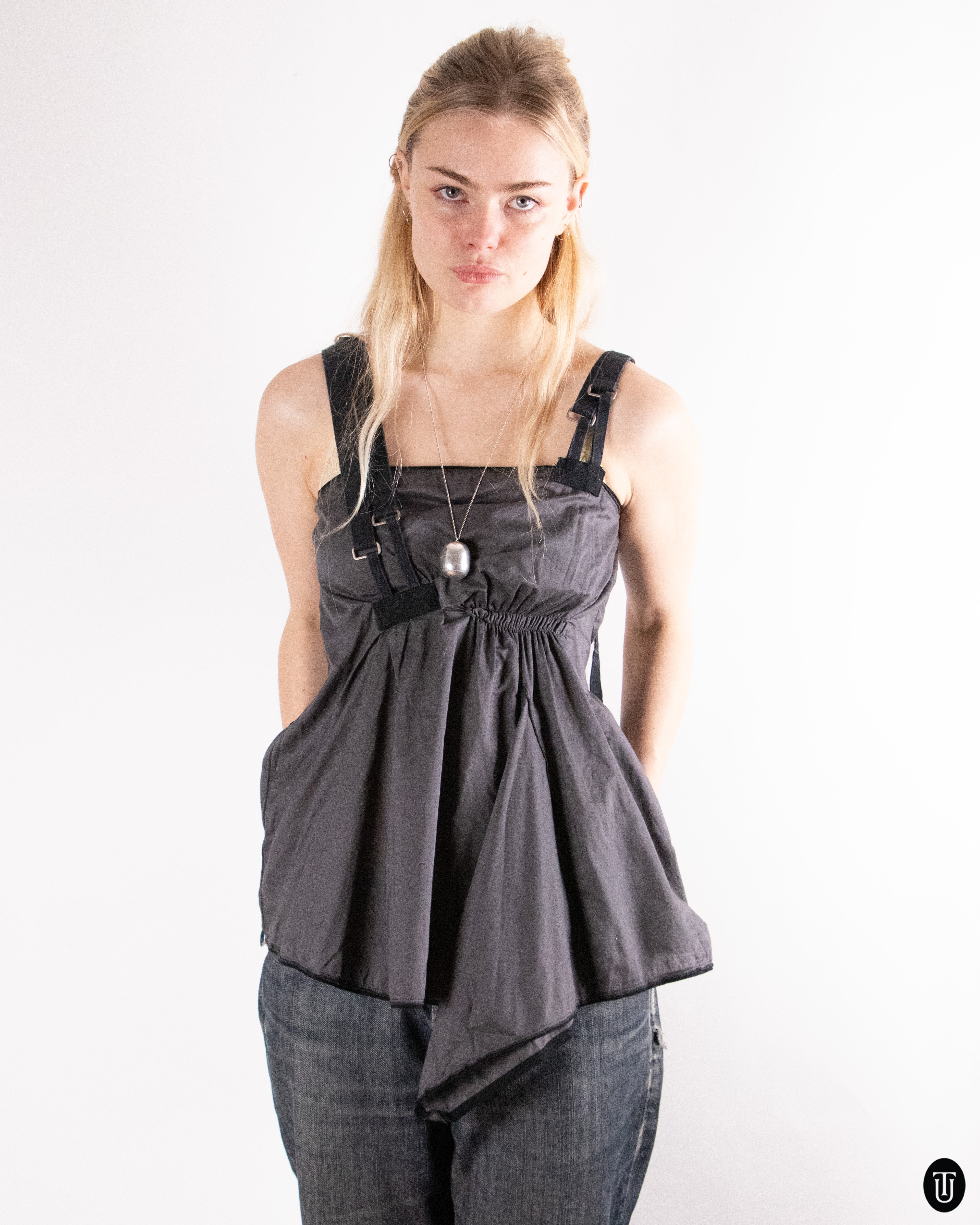 00's Marithé + François Girbaud Cotton Top M – Time's Up Vintage