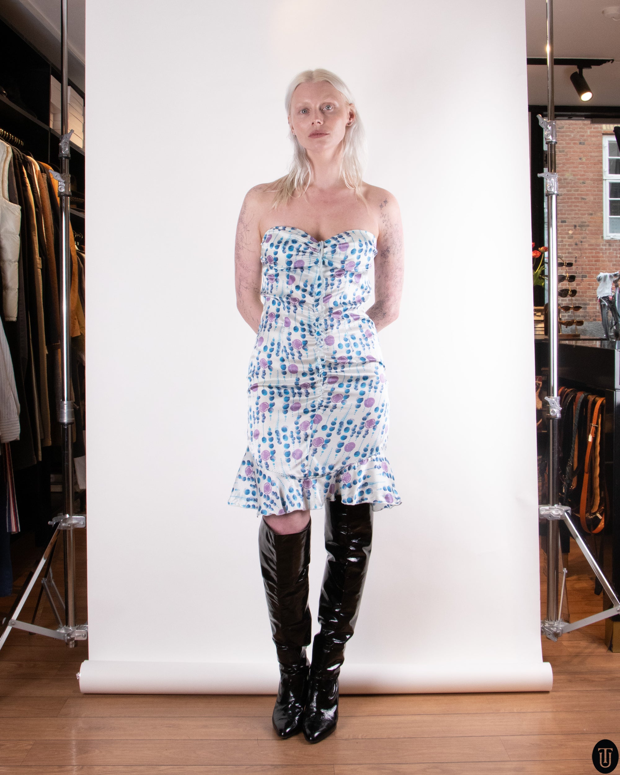00's Jeans Paul Gaultier Mini Dress M