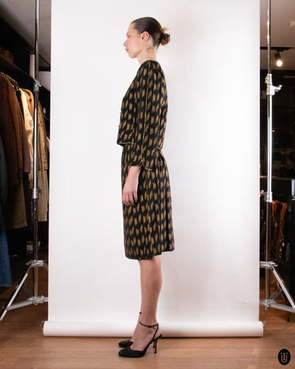 80's Emanuel Ungaro Two-piece Silk Set S