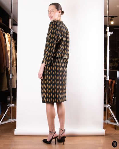 80's Emanuel Ungaro Two-piece Silk Set S