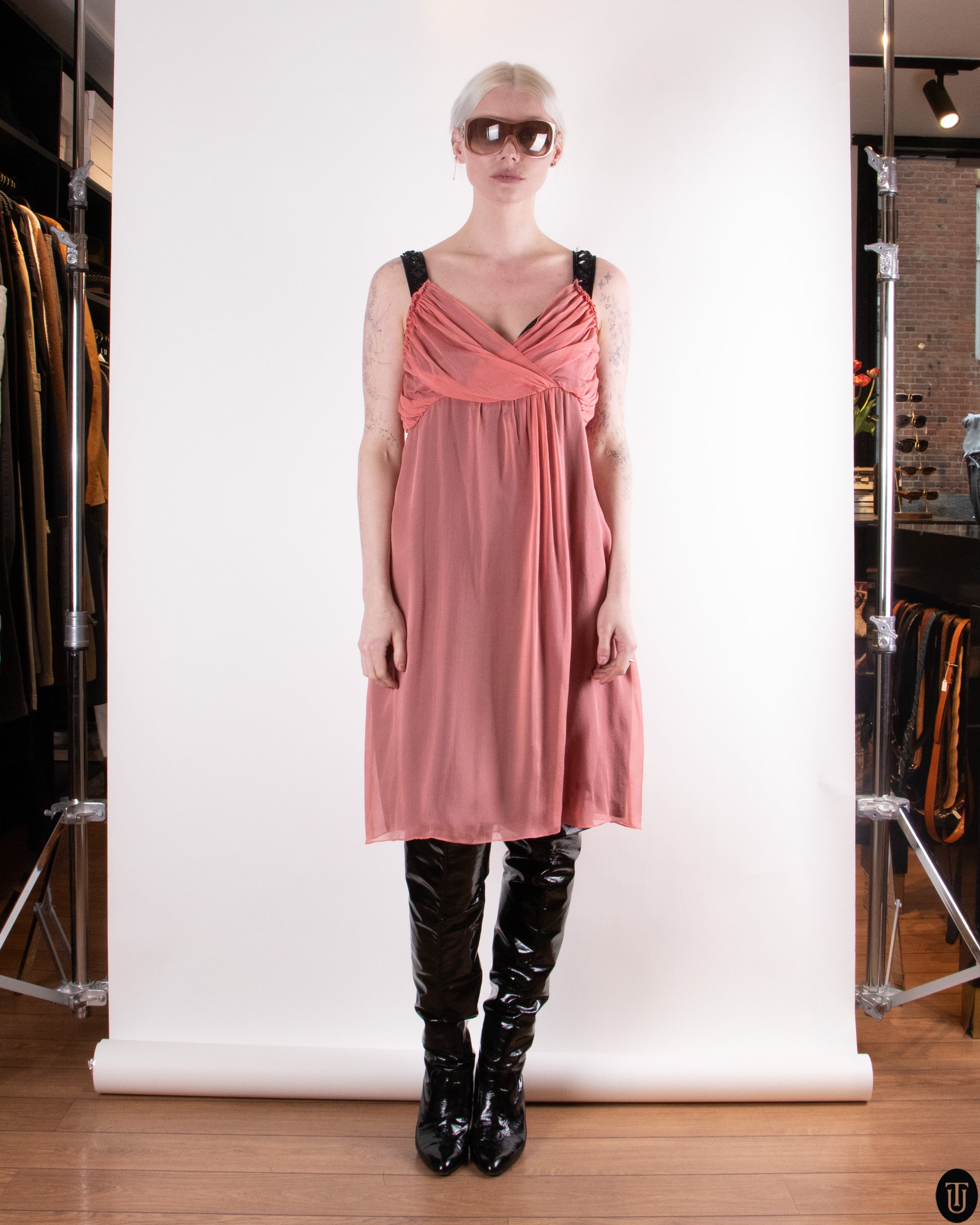 00s Philosophy di Alberta Feretti Silk Dress M