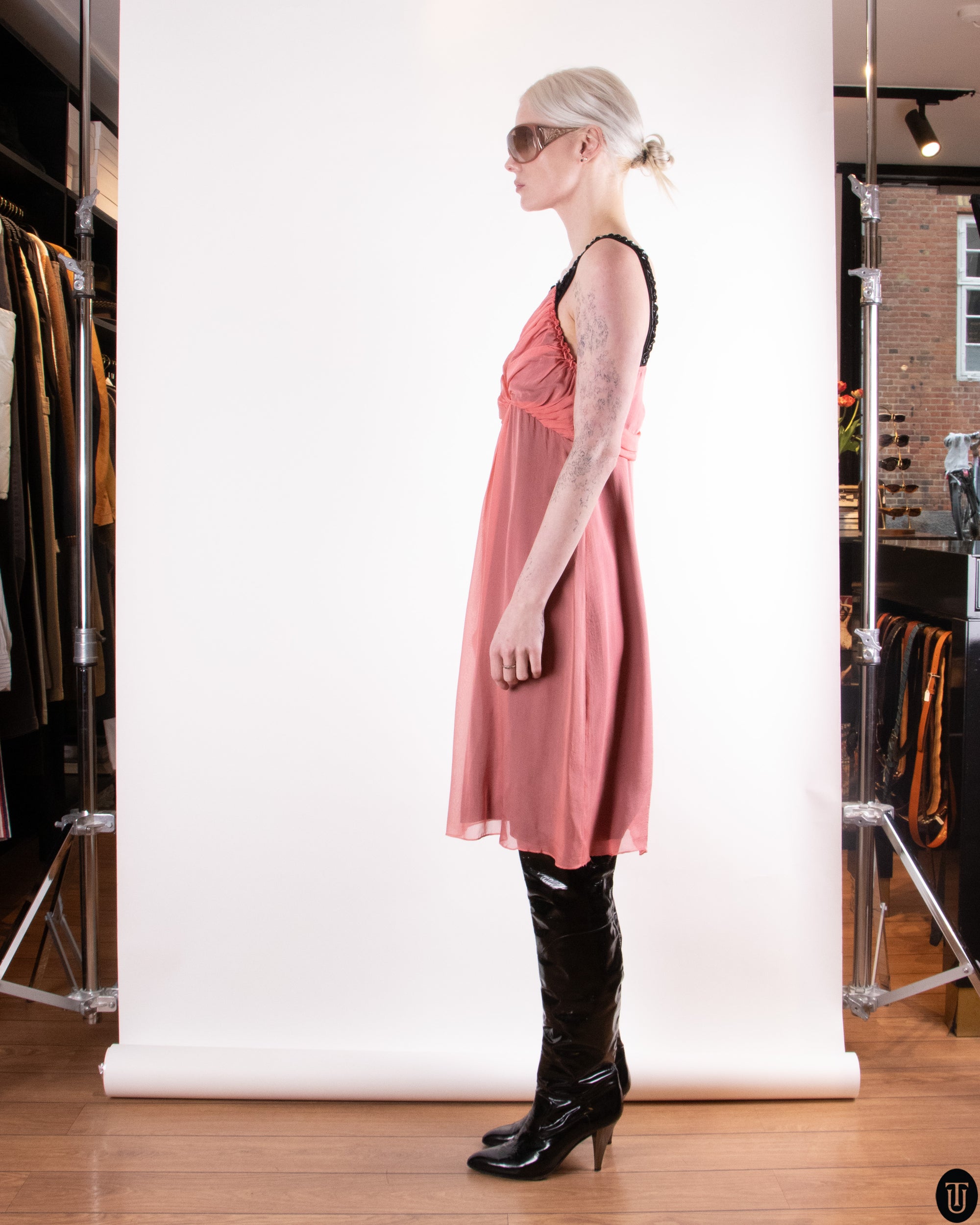 00s Philosophy di Alberta Feretti Silk Dress M