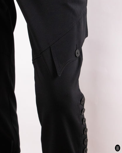 00's Jean Paul Gaultier Low-waisted Wool-blend Trousers L