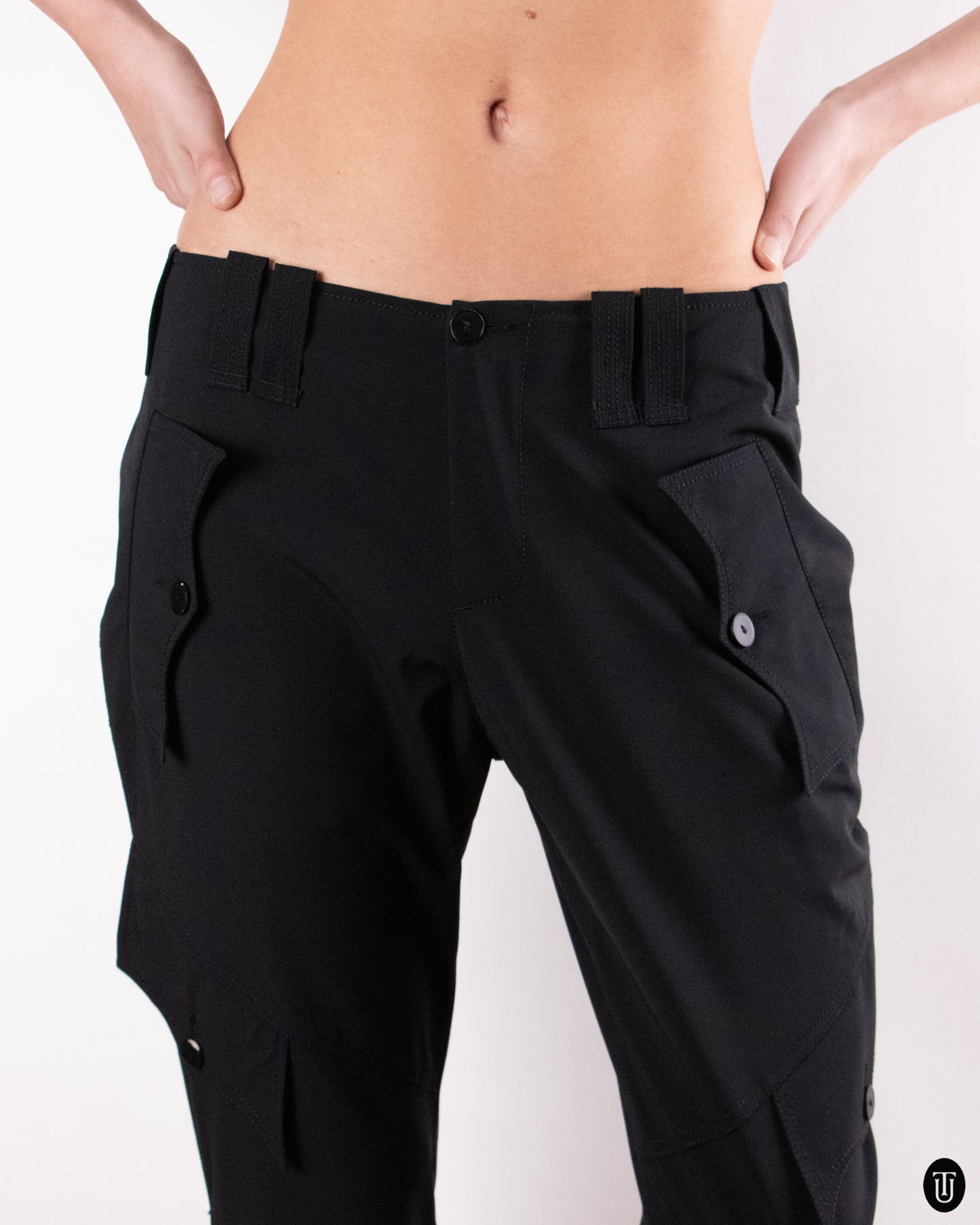 00's Jean Paul Gaultier Low-waisted Wool-blend Trousers L