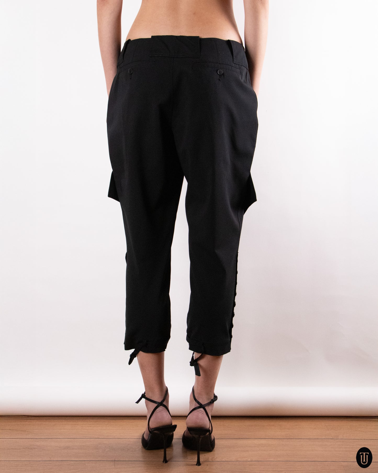 00's Jean Paul Gaultier Low-waisted Wool-blend Trousers L