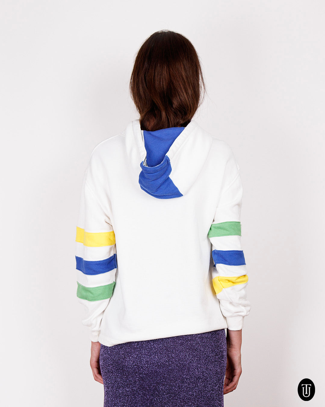 1990s Missoni Sport White Hoodie M