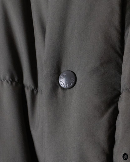 00's Moncler Dark Taupe Duvet Jacket L