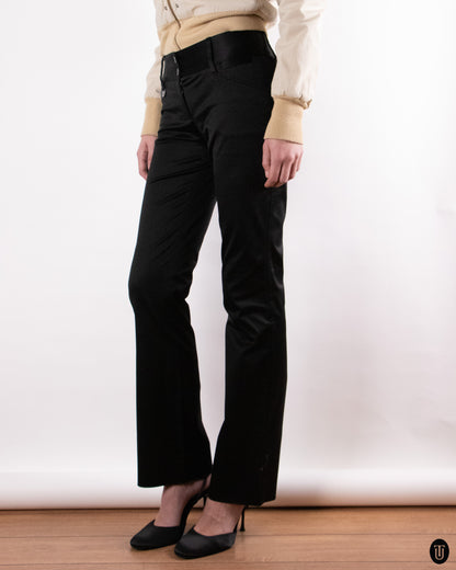 00's Dolce & Gabbana Main Line Cotton-blend Trousers S