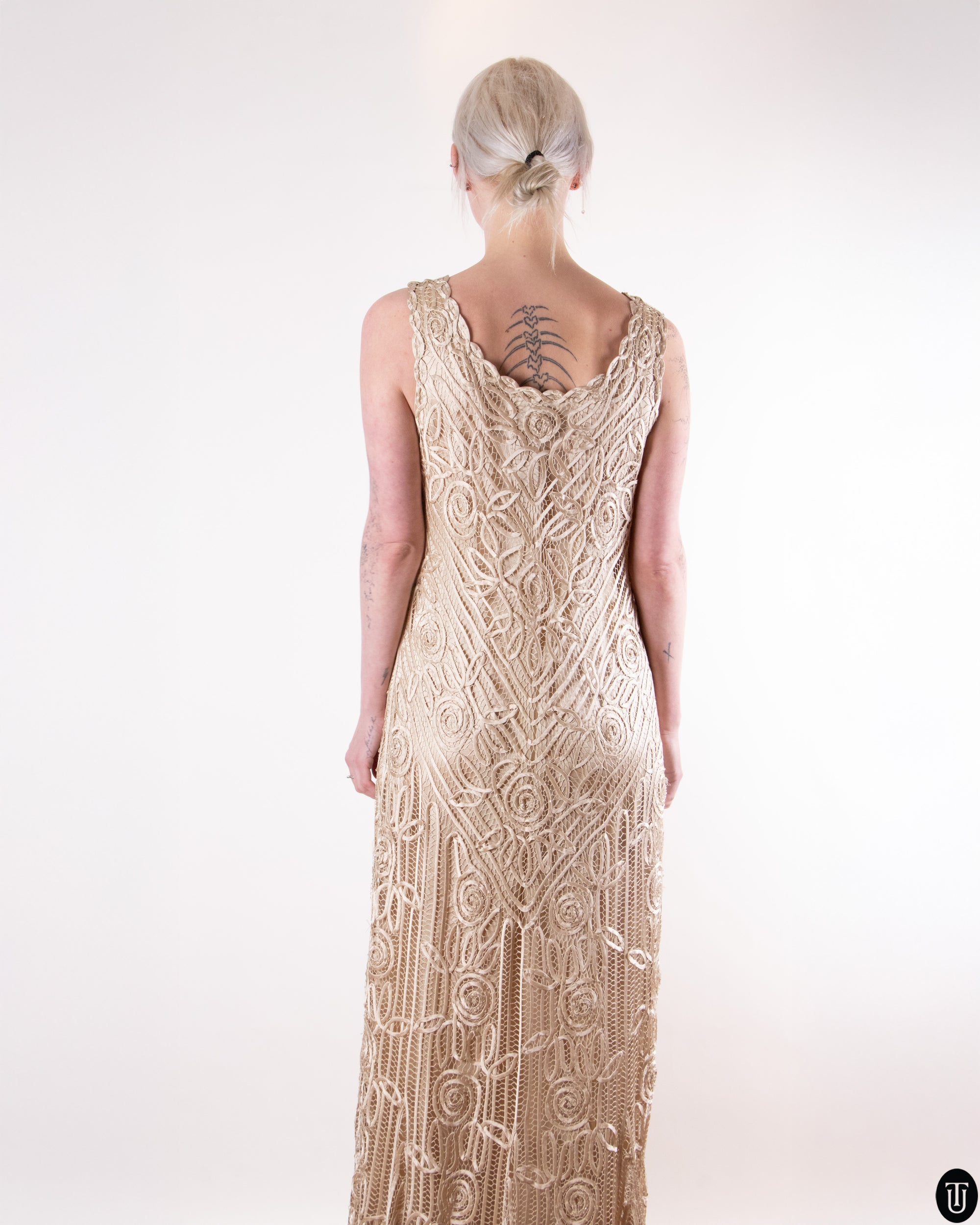 00's Soulmates Silk Dress M