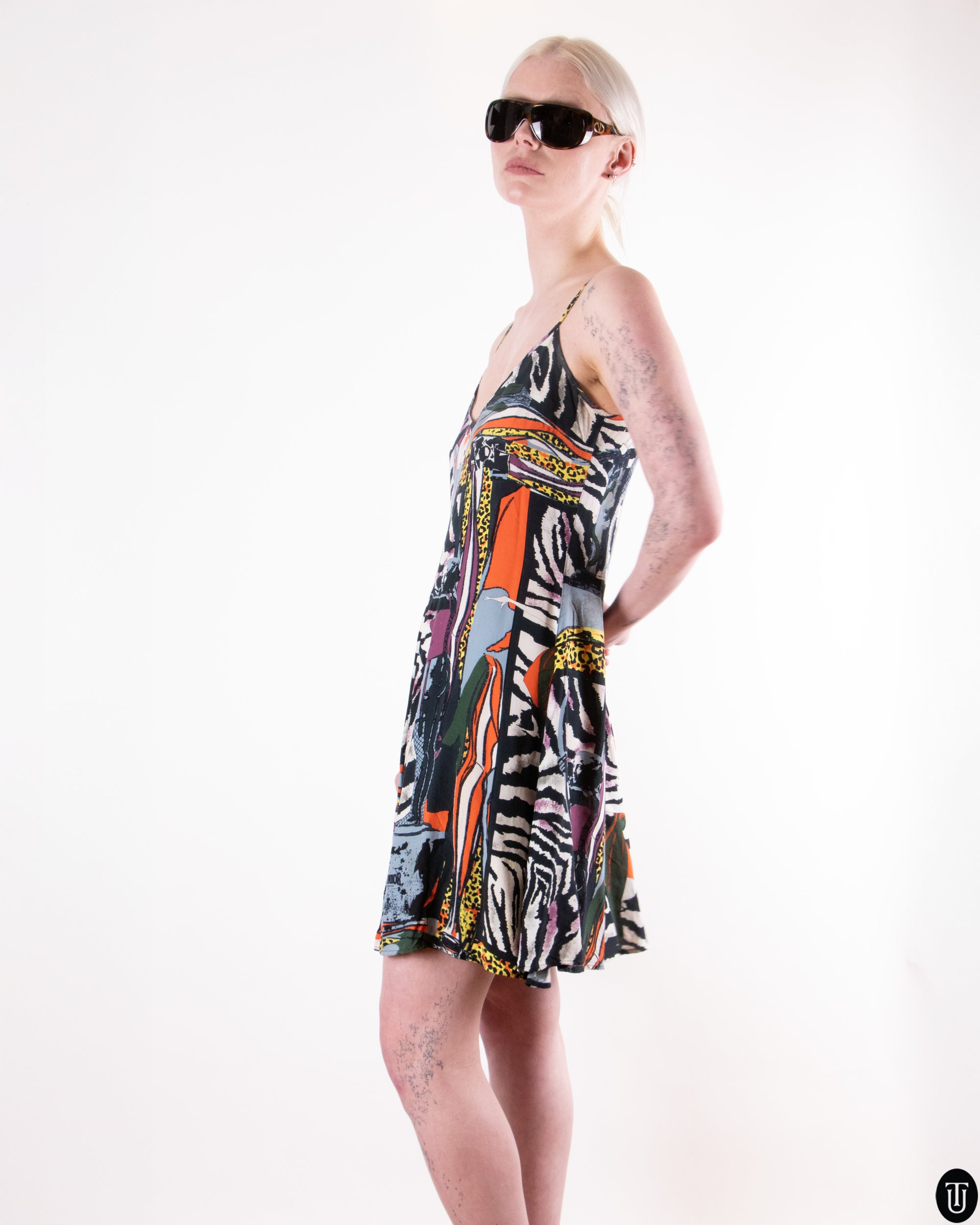 1990's Jean Paul Gautier Junior Summer Dress M