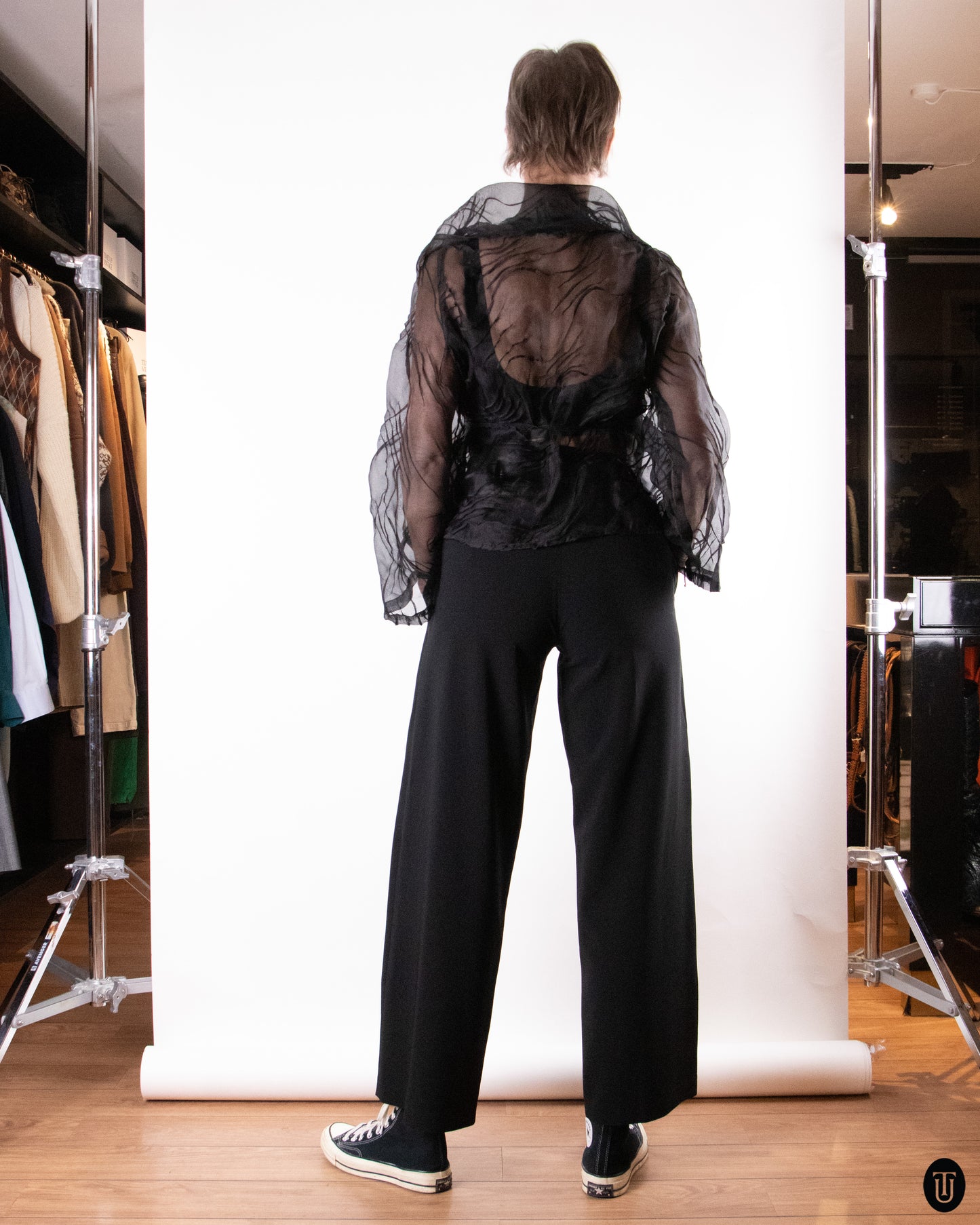 00's Ivan Grundahl Wide-leg Trousers S