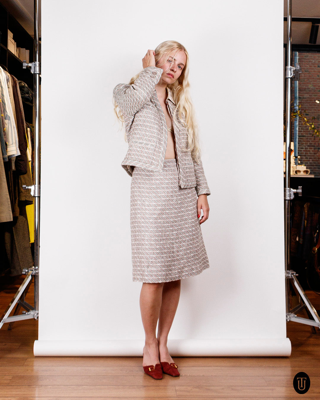 2000s Chanel Skirt Suit S