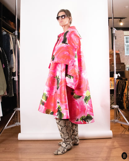 00's Richard Quinn Oversized Floral Jacket M