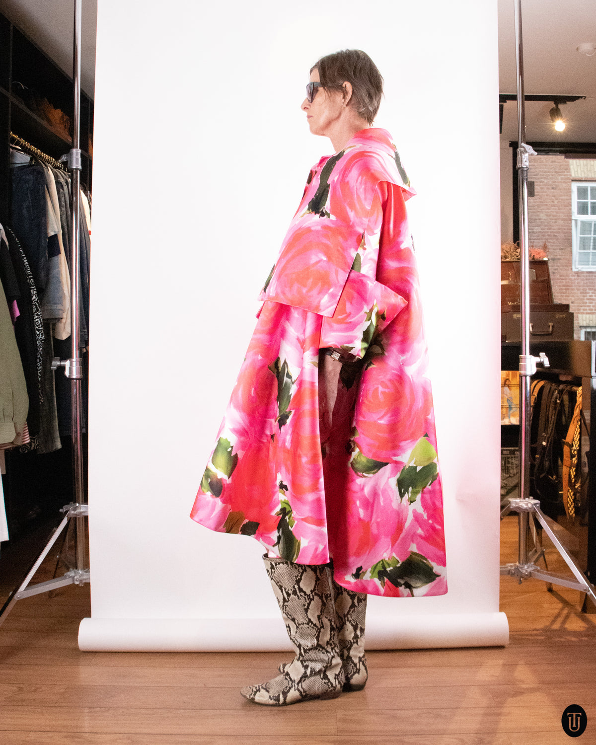 00's Richard Quinn Oversized Floral Jacket M