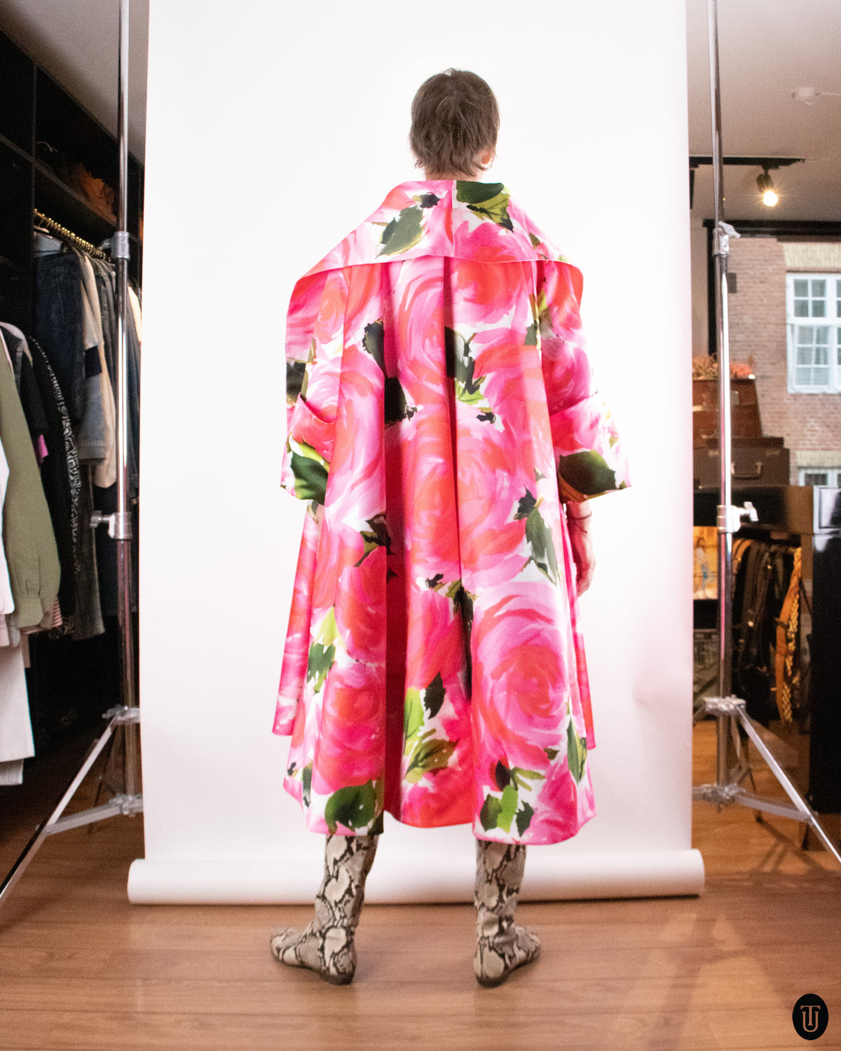 00's Richard Quinn Oversized Floral Jacket M