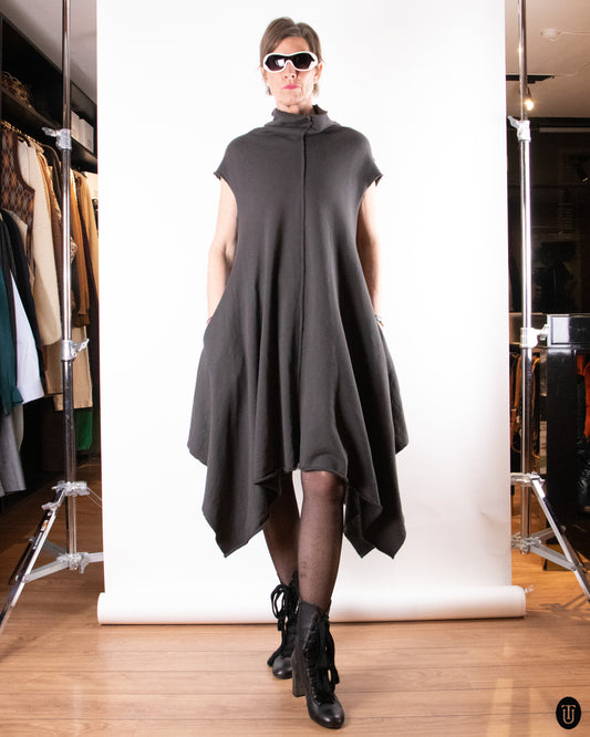 00's Ivan Grundhal Asymmetrical Dress L