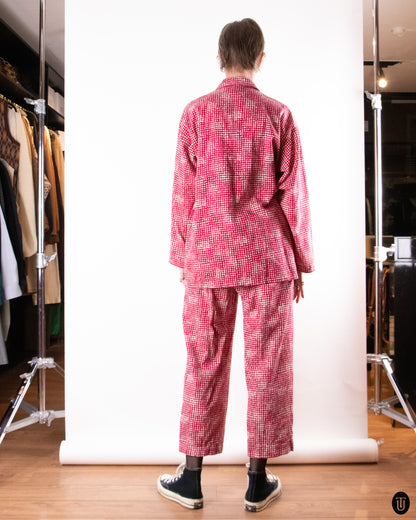 90's Yves Saint Laurent Cotton Pajamas M