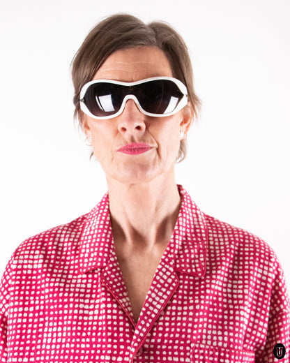 90's Yves Saint Laurent Cotton Pajamas M