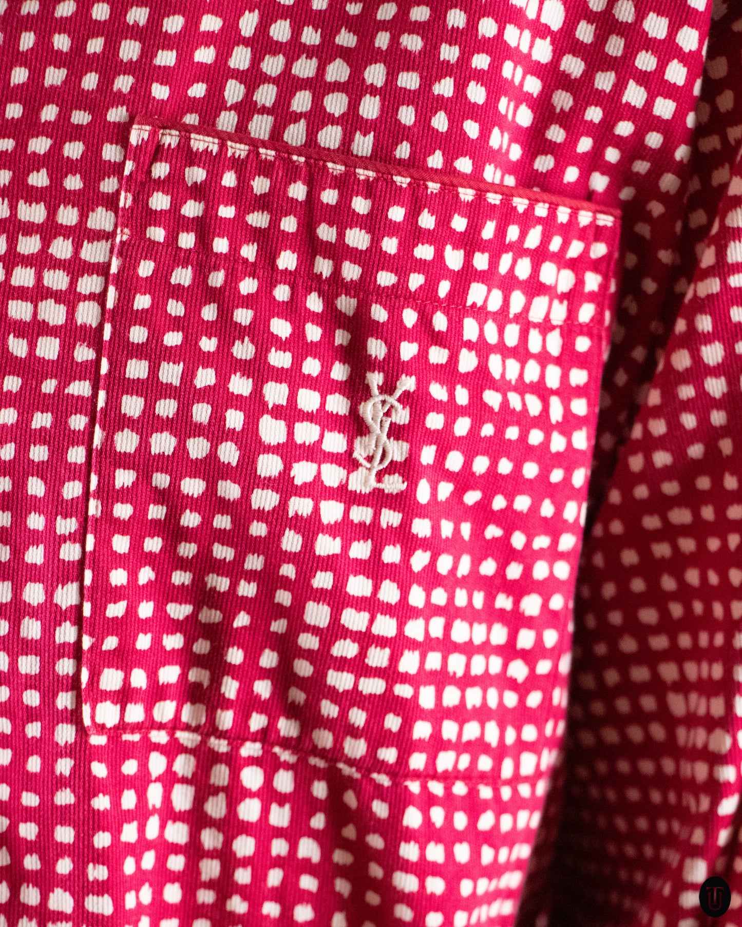 90's Yves Saint Laurent Cotton Pajamas M