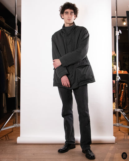 00's Brioni Wool Lined Puffer Jacket XL