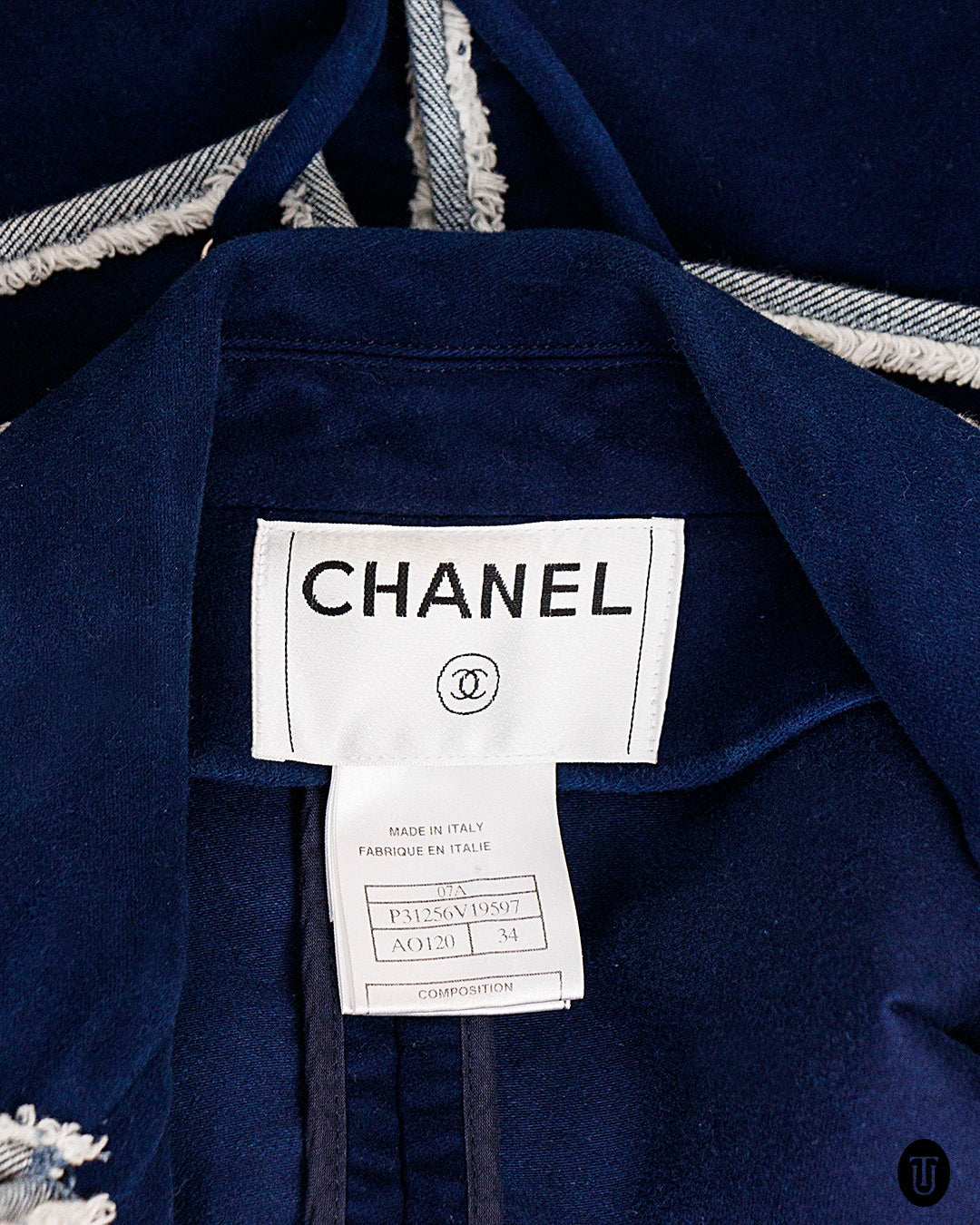 2000s Karl Lagerfeld for Chanel Cotton Blazer XS