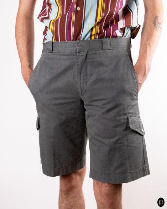 90's Hermès Cotton Cargo Shorts M