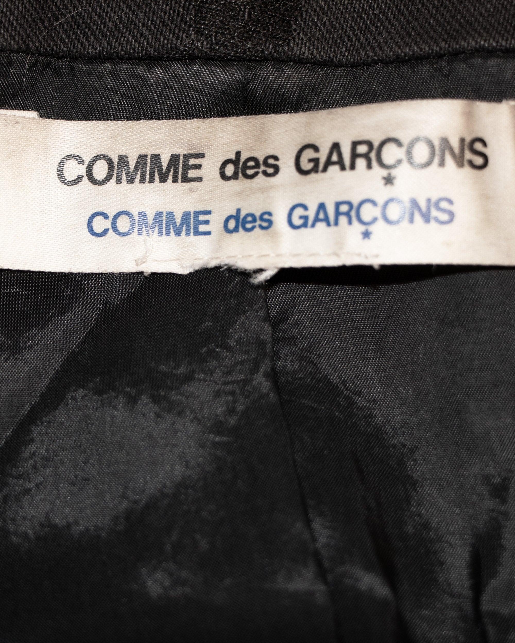 F/W 2004 Comme des Garçons Wool Jacket with Feathers S