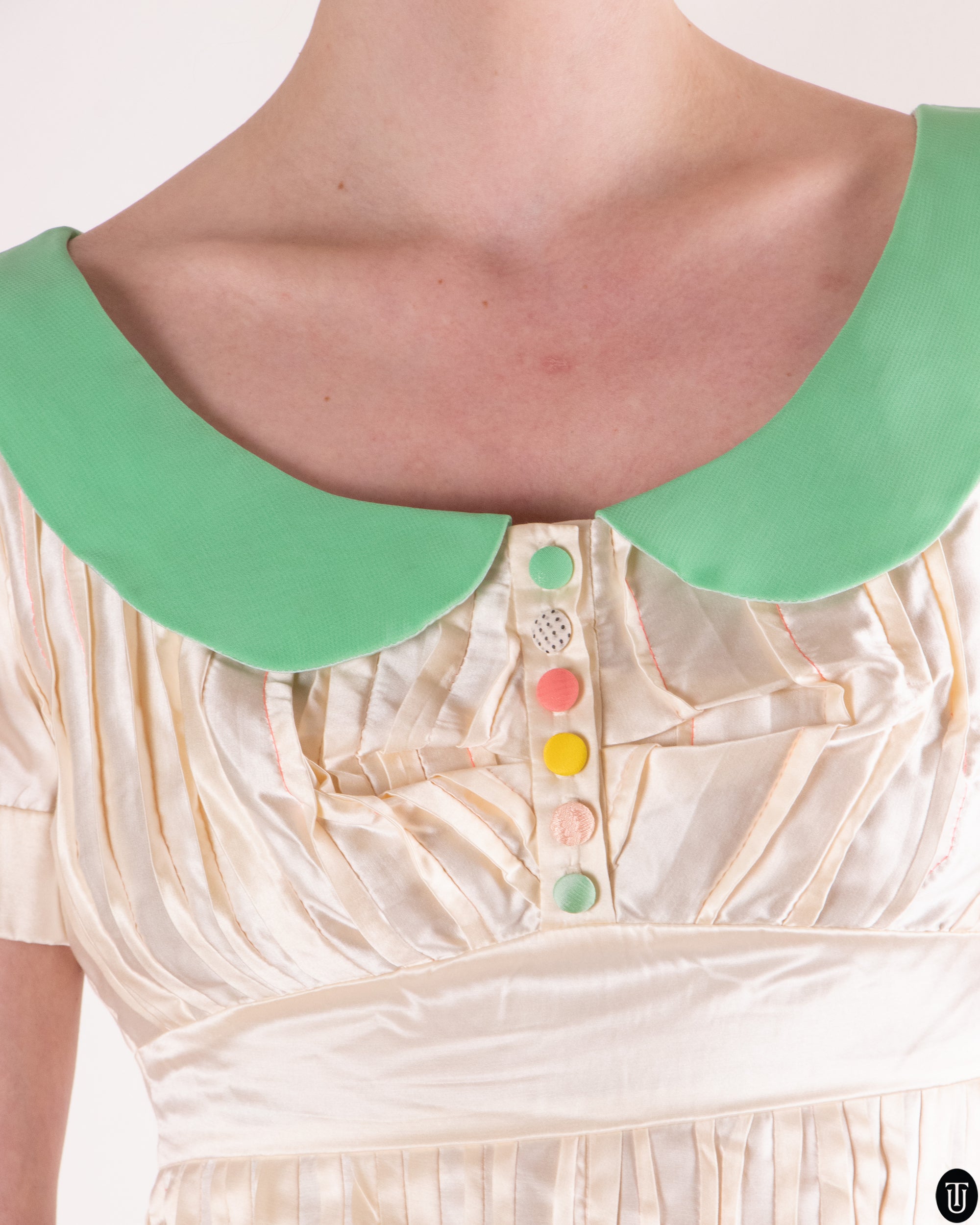 00s Nikoline Liv Andersen Silk Top S