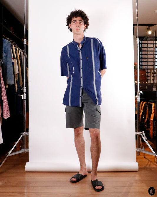 90's Armani "Jeans" Blue Cotton Shirt M
