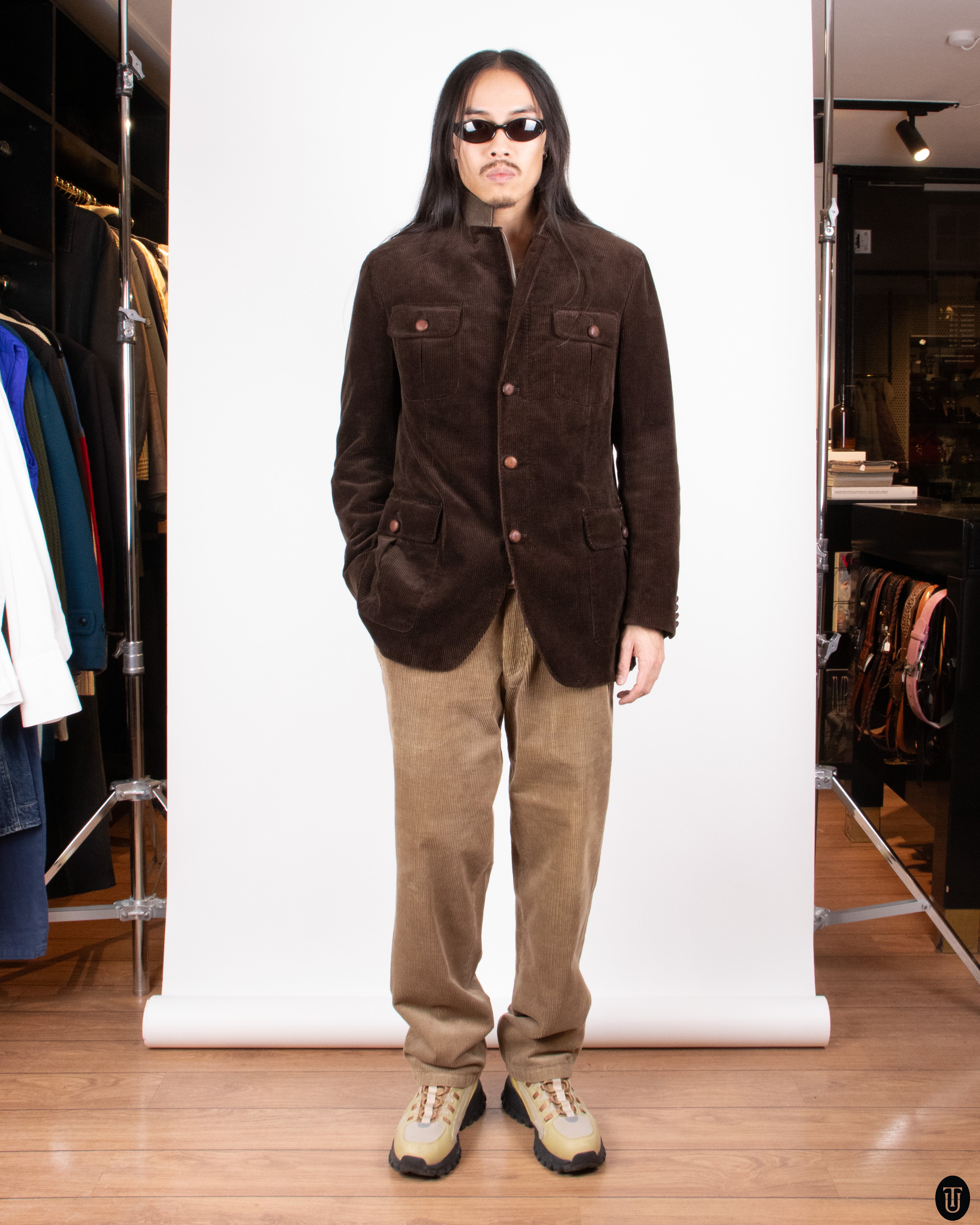 00s Corduroy Hunting Jacket L