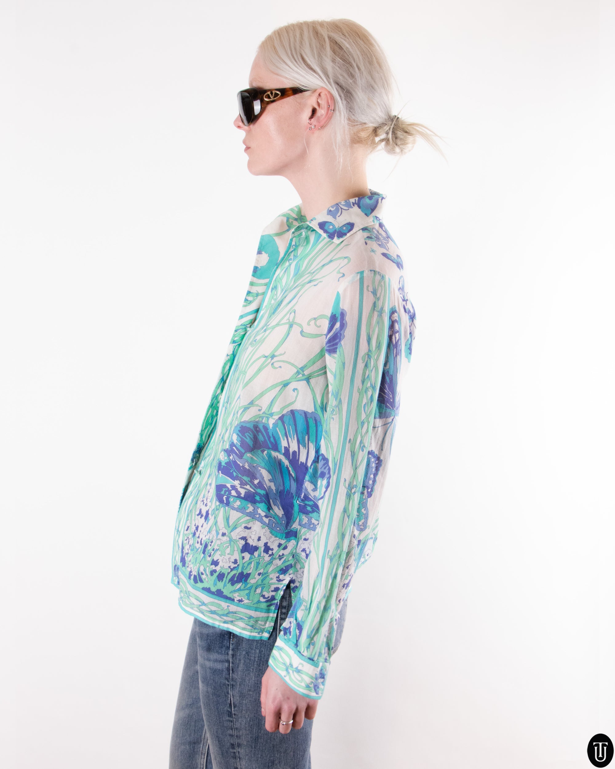 00's Emilio Pucci Cotton Shirt M