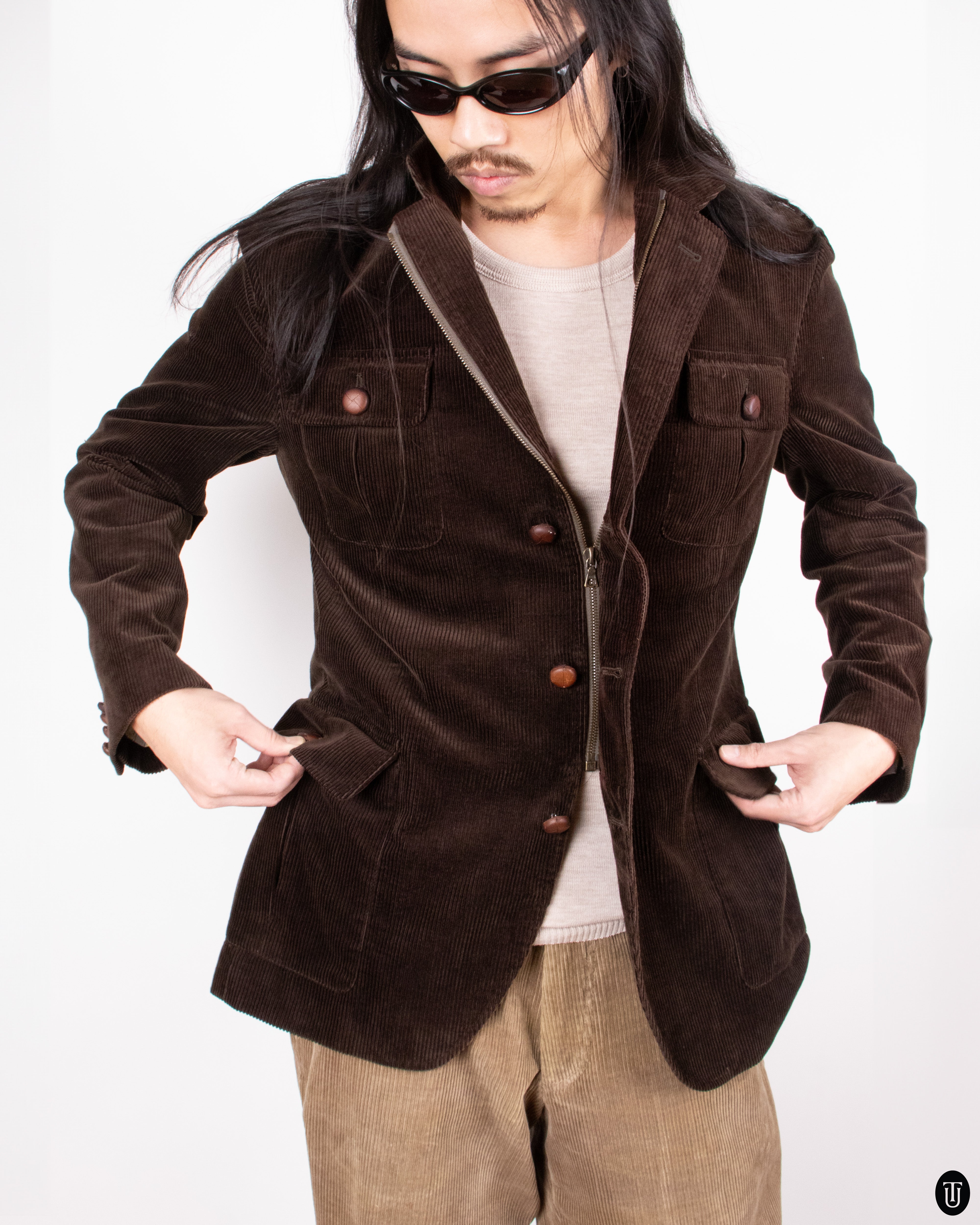 ジャケット・アウター 00s in the attic Corduroy Fireman Coat Old GECOP corduroy fireman jacket | MASEA