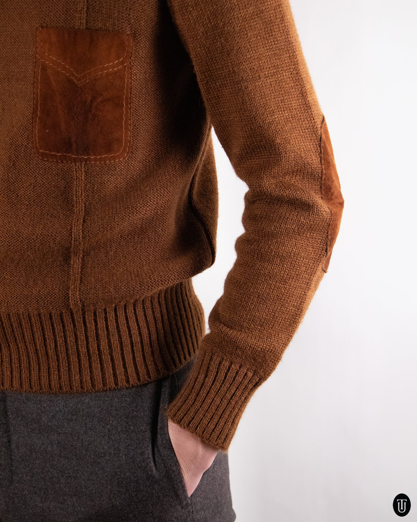 70's Ratti Alpaca Wool Cardigan S