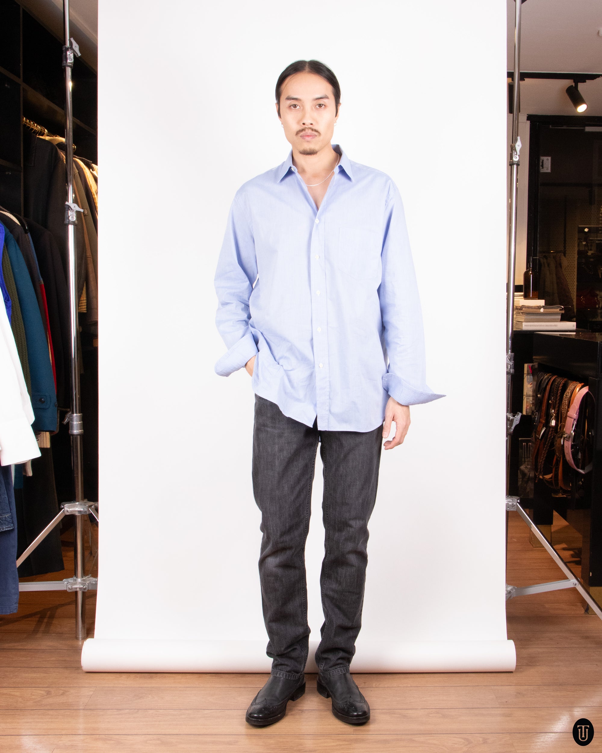 00s Fendi Button Down Cotton Shirt S