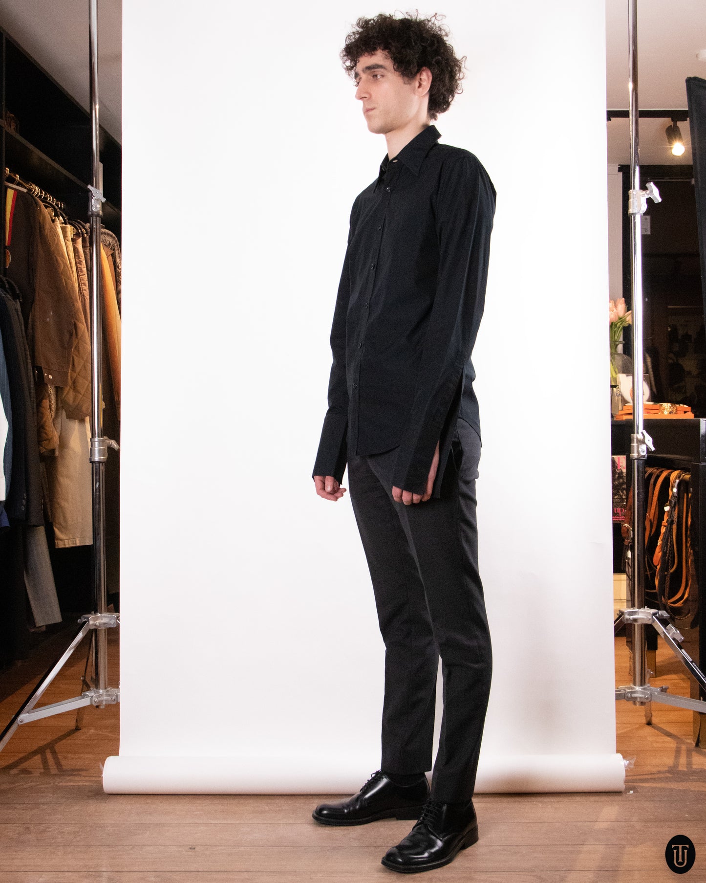 00's Yves Saint Laurent Rive Gauche Cotton Shirt M