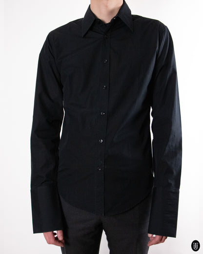 00's Yves Saint Laurent Rive Gauche Cotton Shirt M