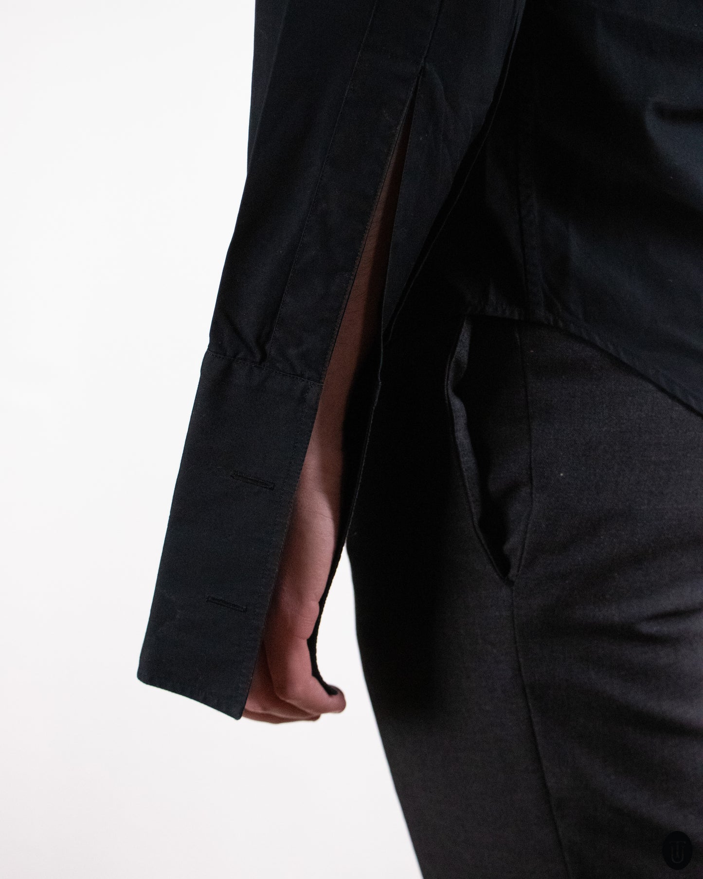 00's Yves Saint Laurent Rive Gauche Cotton Shirt M