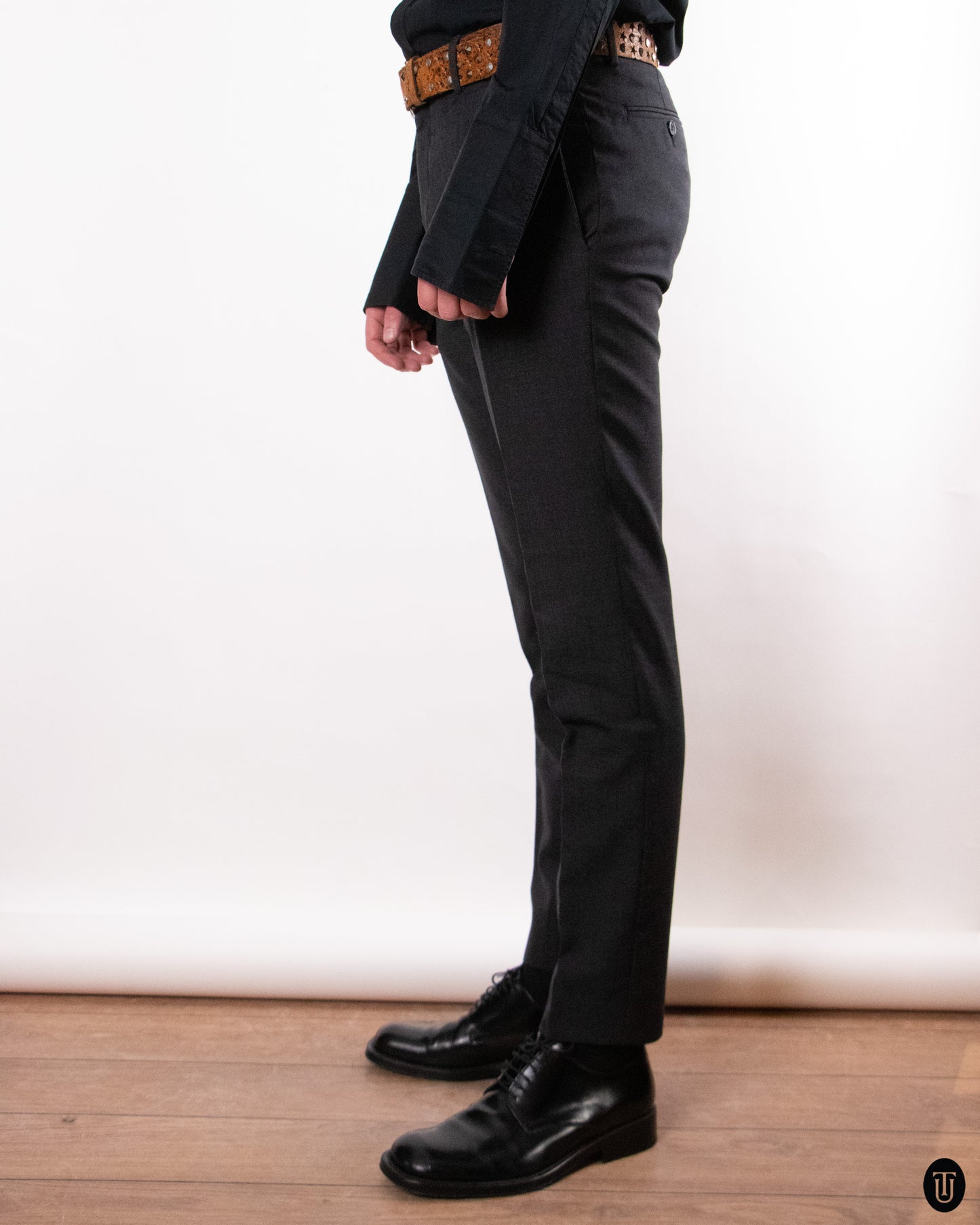 Hedi Slimane for Saint Laurent Slim Wool Trousers M