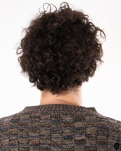 80's Missoni Knit Brown Melange XL