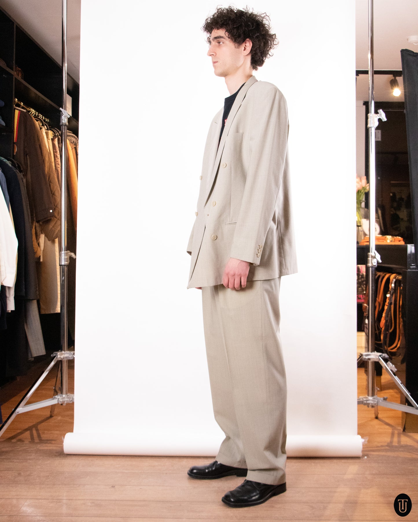 90's Giorgio Armani Wool Suit L