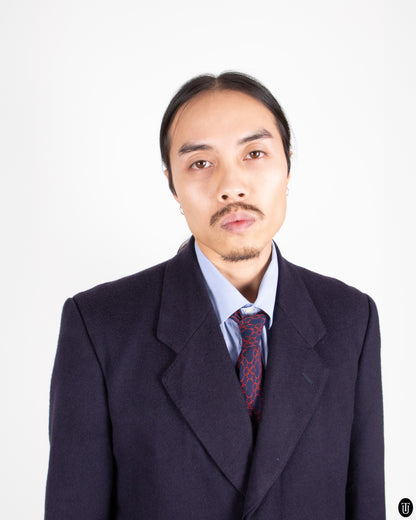 Late 90's Crombie Cashmere Coat L